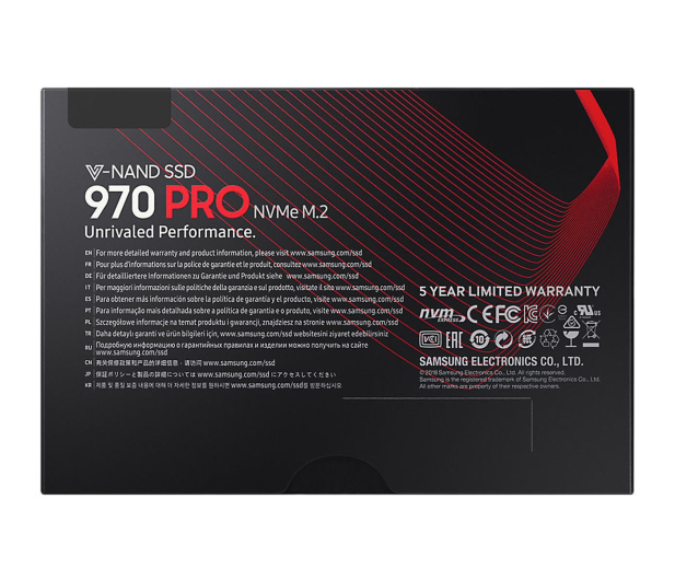 Samsung 512GB M.2 PCIe NVMe 970 PRO - 442512 - zdjęcie 6